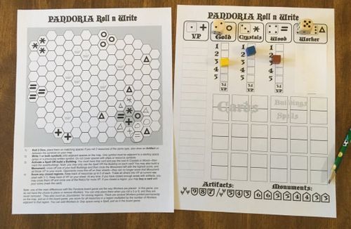 Board Game: Pandoria Merchants