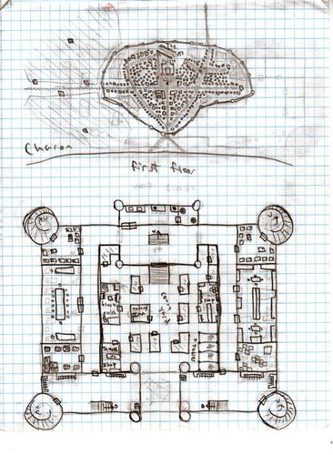 Post your favorite graph paper dungeons! | RPG | RPGGeek