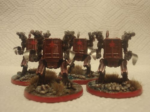 Mechs For Olga Rusviet Painting And Upgrading Scythe Boardgamegeek