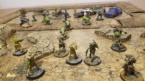North Star Military Figures Frostgrave Gnolls Plastic Figures 20 Beasts Rats hybrids