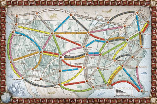 ticket to ride maps
