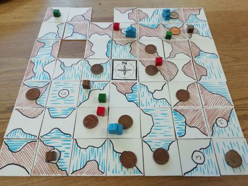 Name Or Re Theme My Exploration Map Making Game Boardgamegeek