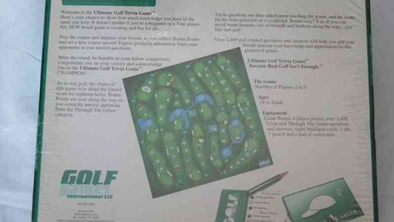 Ultimate Golf Trivia Game