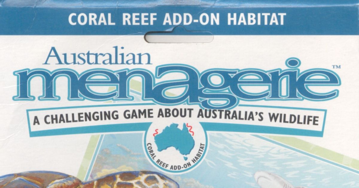 Australian Menagerie Coral Reef Habitat Board Game BoardGameGeek