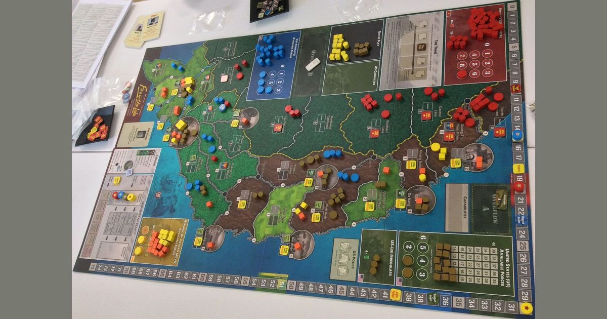 Fire In The Lake 15 01 25 Stayhigh たか のゲーム日記 Boardgamegeek