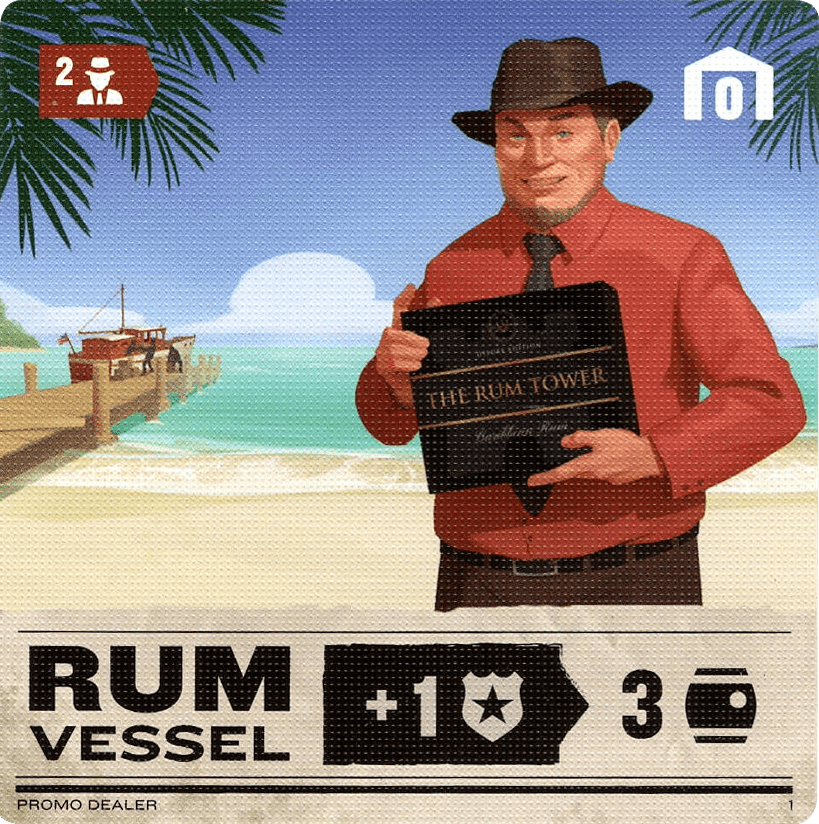 Scarface 1920: Rum Vessel Promo Card