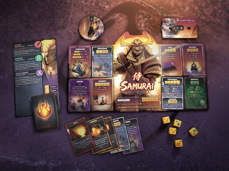 Asset image game Dice Throne: Season Two – Gunslinger v. Samurai