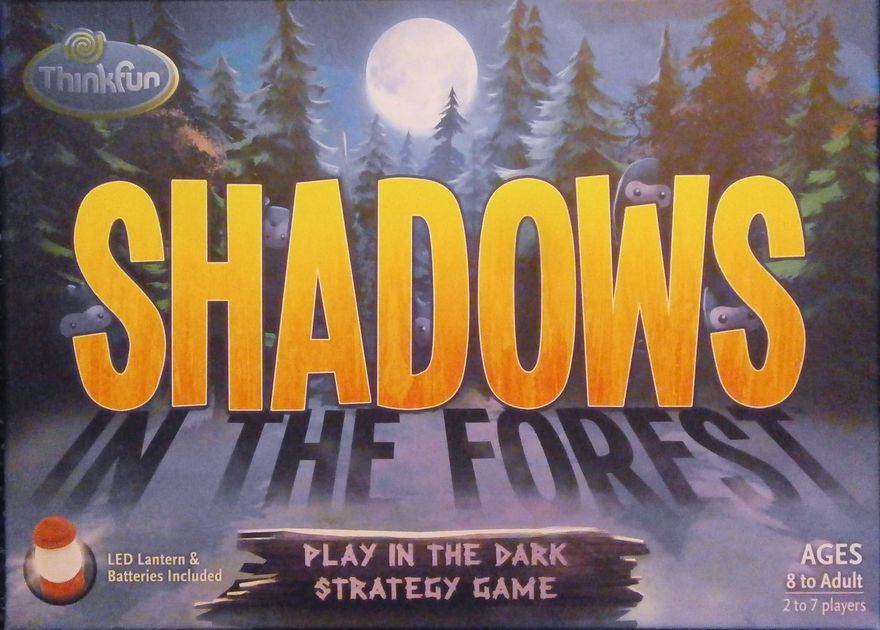ThinkFun Shadows in The Forest Play in The Dark Board Game for Kids and Families 