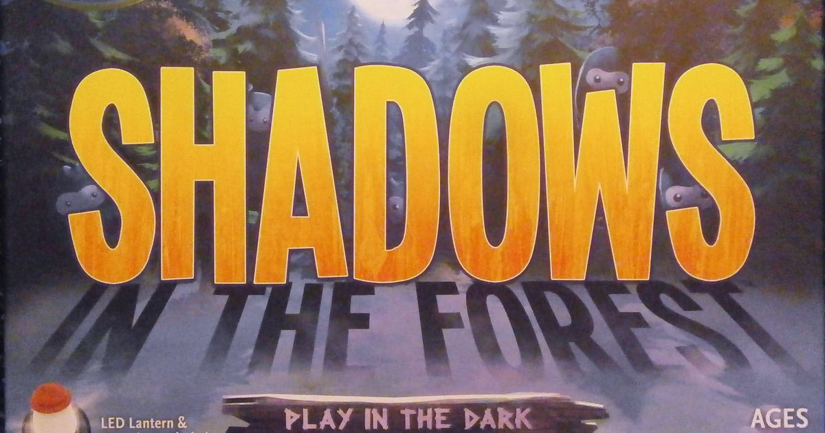 ThinkFun Shadows in the Forest Play in the Dark Board Game for  Kids and Families Age 8 and Up - Fun and Easy to Learn with Innovative and  Unique Gameplay