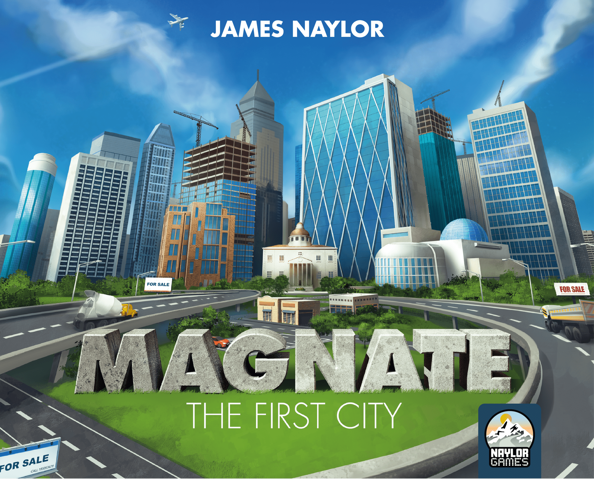 Magnate: The First City box art