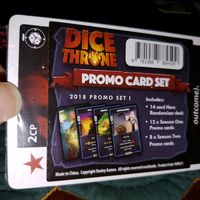 Dice Throne: Season Two Promo Card Set