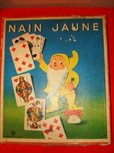 French Antique game Le Nain Jaune