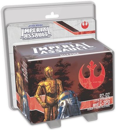 Imperial Assault 2015, Game R2-D2 and C-3PO Ally Pack for sale online 