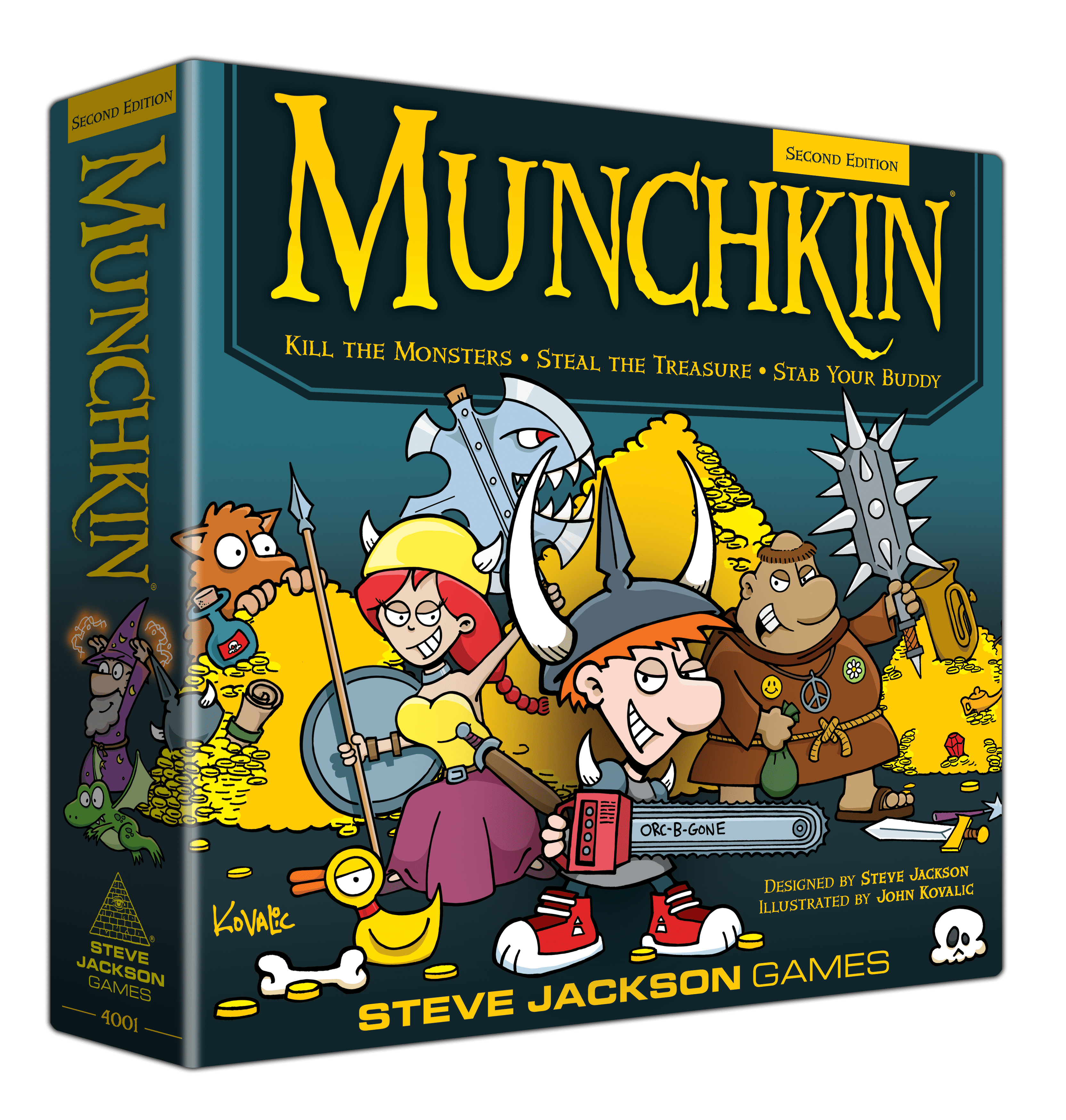 Cover art for Munchkin: Second Edition