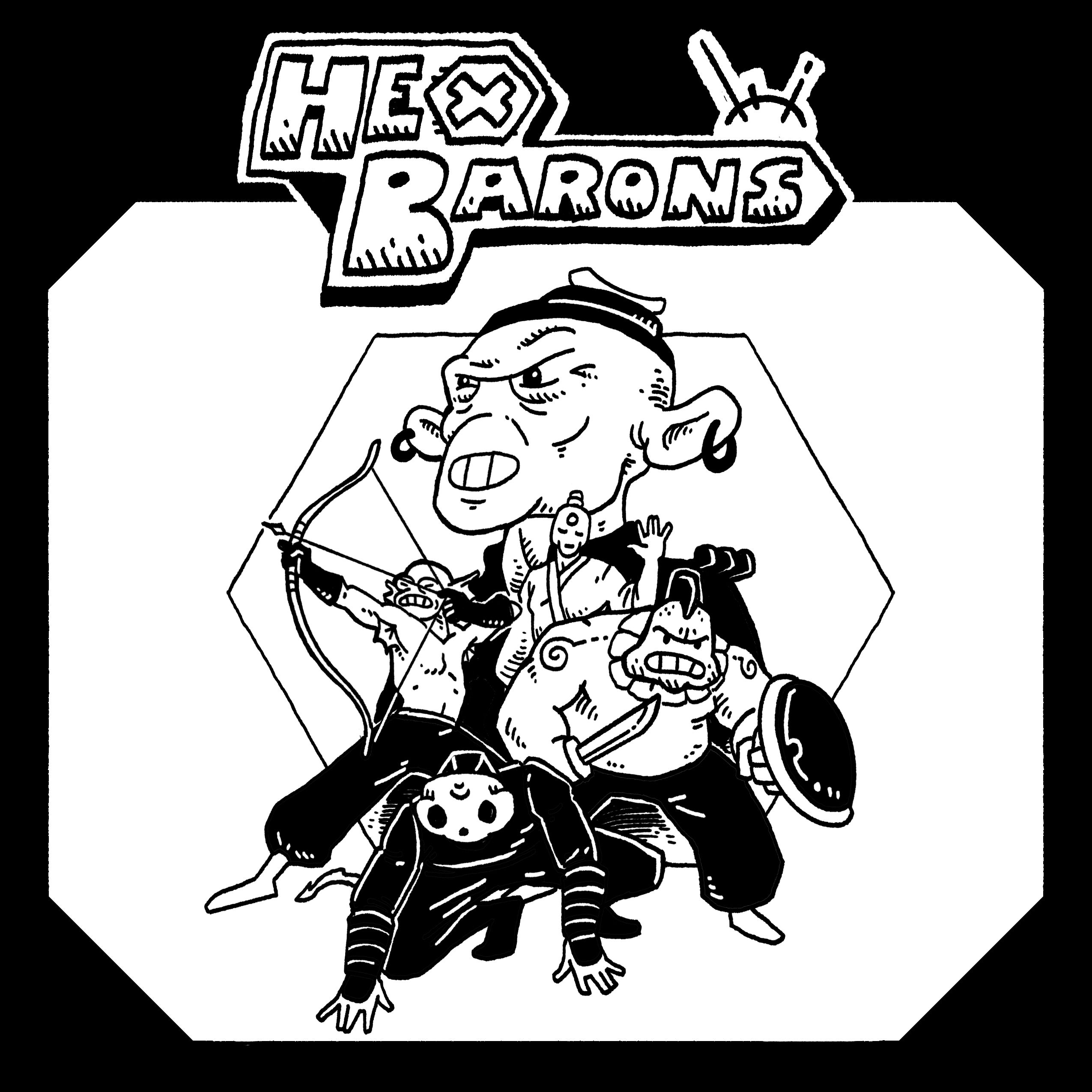Cover art for Hex Barons