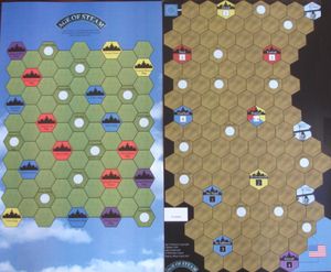 Age of Steam Expansion: War in Iraq & New York Subway