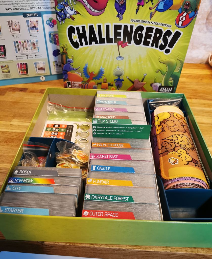 Challengers + Expansion Dividers | Challengers!