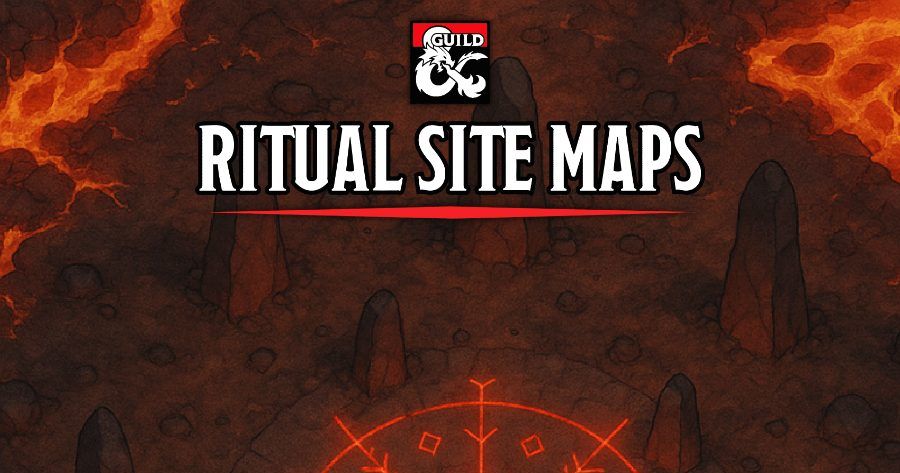 Ritual Site Maps | RPG Item | BoardGameGeek