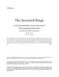 RPG Item: VEL3-09: The Accursed Rings