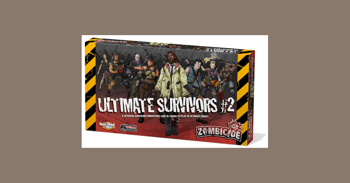 Ultimate Survivors #2 Board Games CMON Miniatures NEW ENGLISH Zombicide 