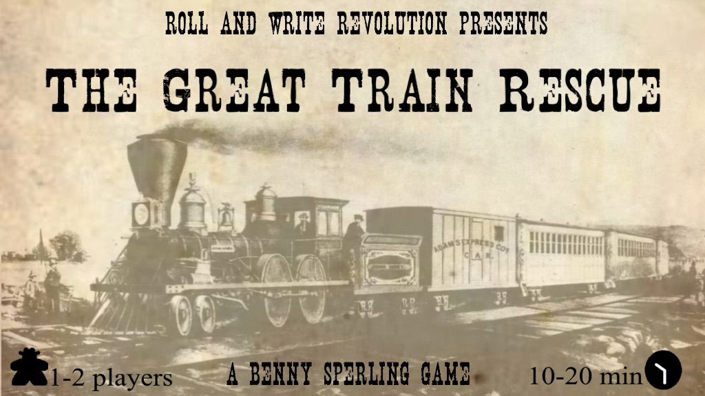 Cover art for The Great Train Rescue