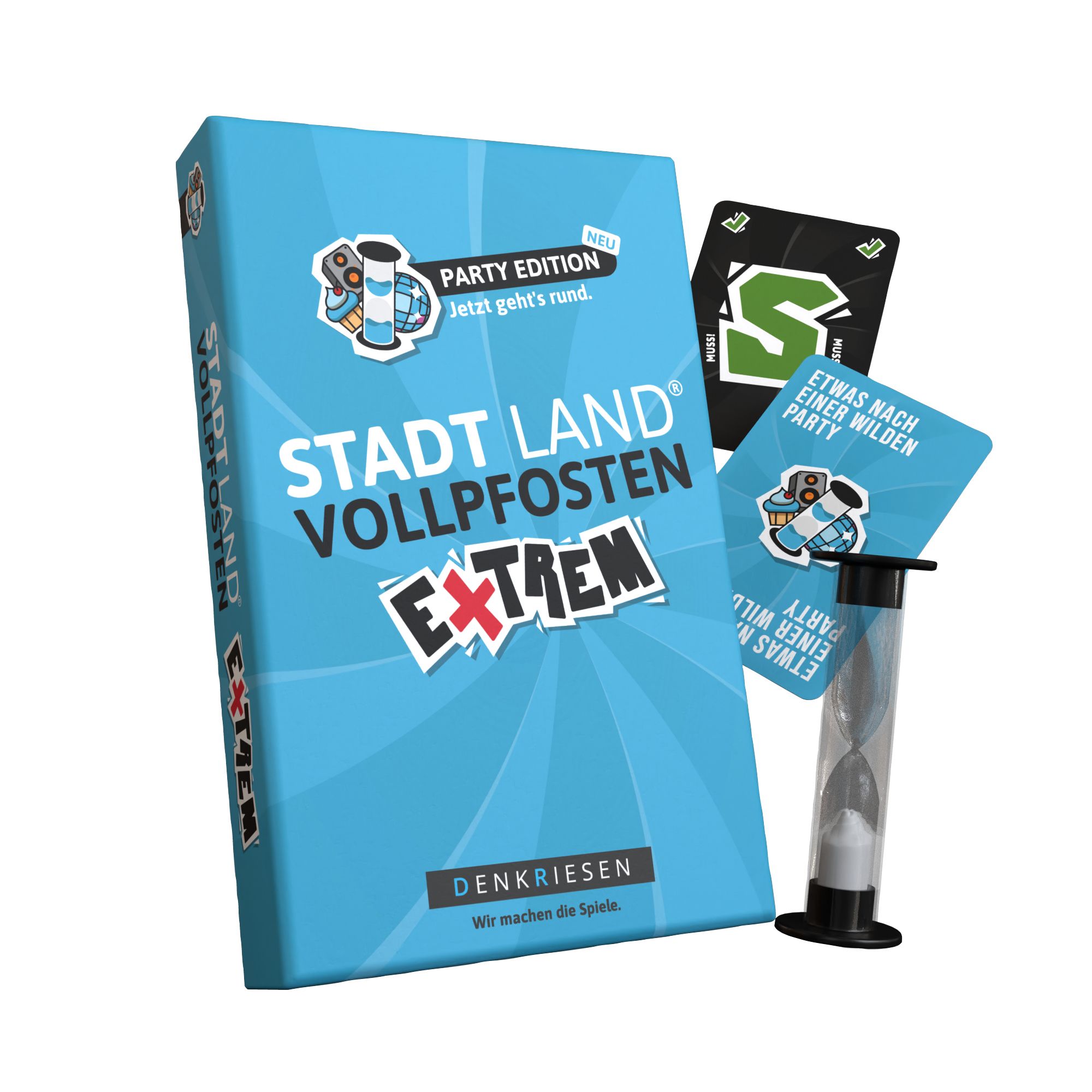 Cover art for Stadt Land Vollpfosten: Extrem – Party Edition