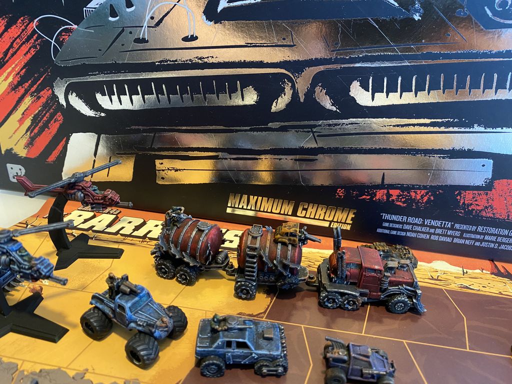 Espansione Thunder Road Big Rig And The Final 5 – Per Thunder Road Vendetta, Con Mini Veicoli E Dadi, Per 1 Giocatore