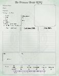 RPG Item: The Princess Bride Character Sheet