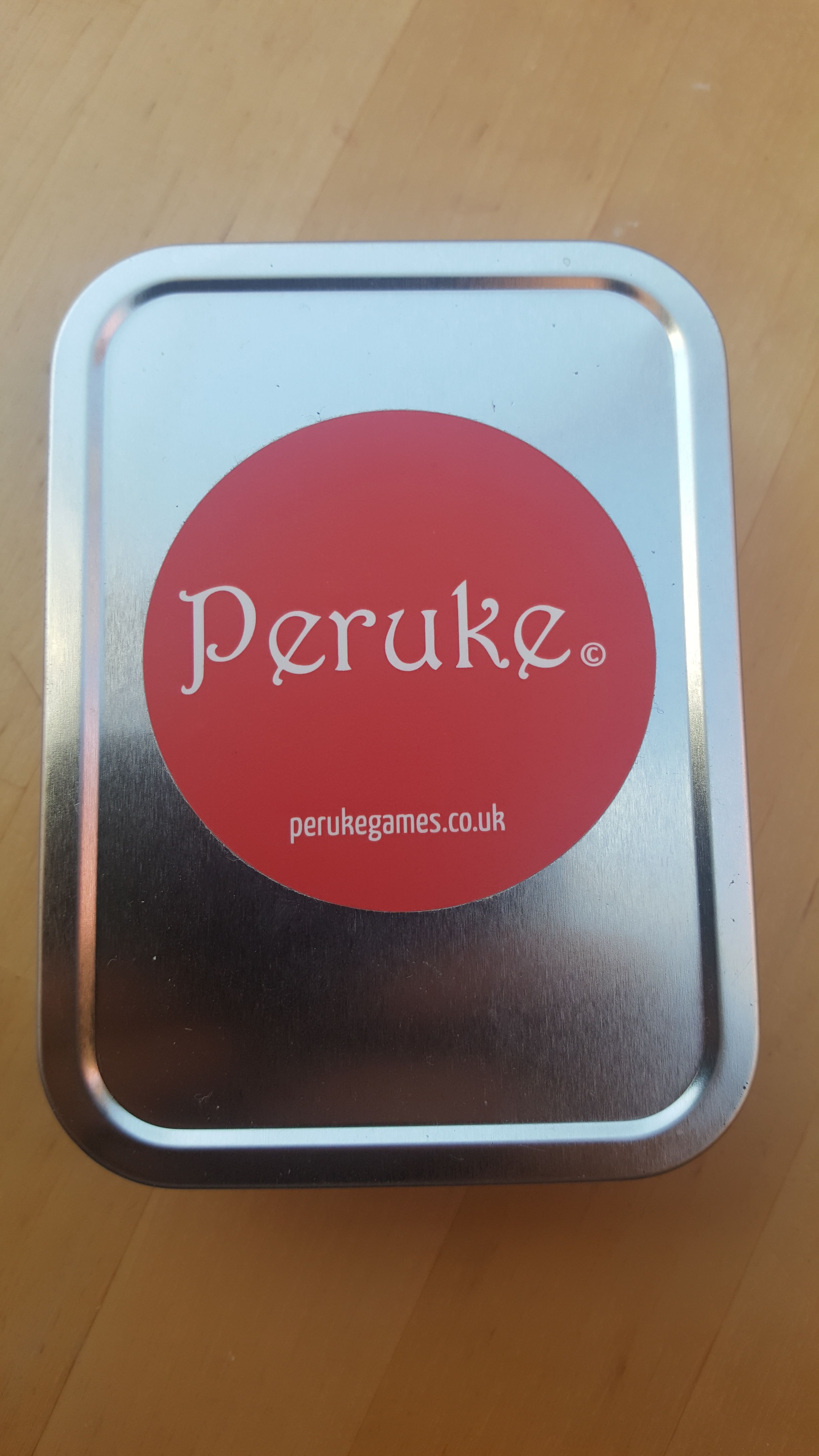 Boîte du jeu Peruke