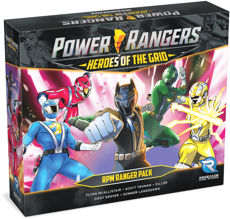 Power Rangers: Heroes of the Grid – RPM Ranger Pack