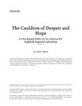 RPG Item: HIG4-09: The Cauldron of Despair and Hope