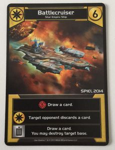 Star Realms: Battlecruiser Alternate Art Promo Card