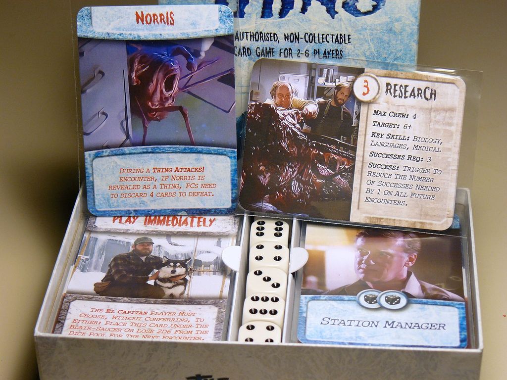 Illustration 10 de The Thing: The Boardgame & The Cardgame