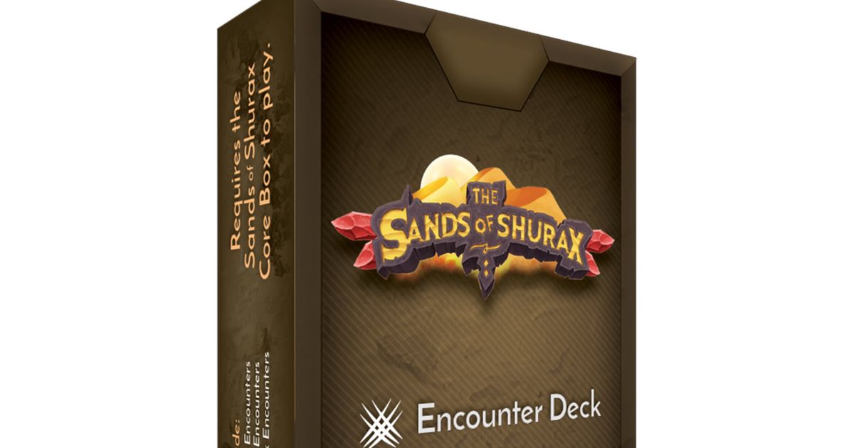 HEXplore It: The Sands of Shurax – Encounter Deck | Board Game