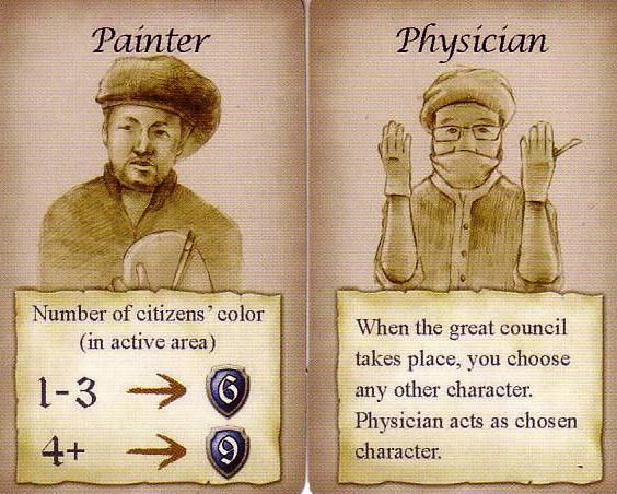 King's Pouch: Painter & Physician Promo Cards