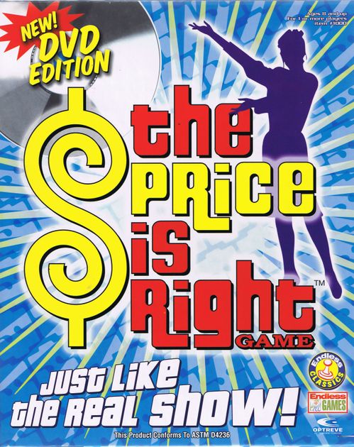 The Price Is Right Game Dvd Edition Board Game Boardgamegeek