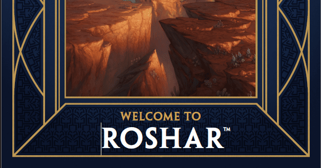 Welcome to Roshar | RPG Item | RPGGeek