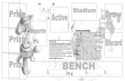 Printable Pokemon TCG Mat