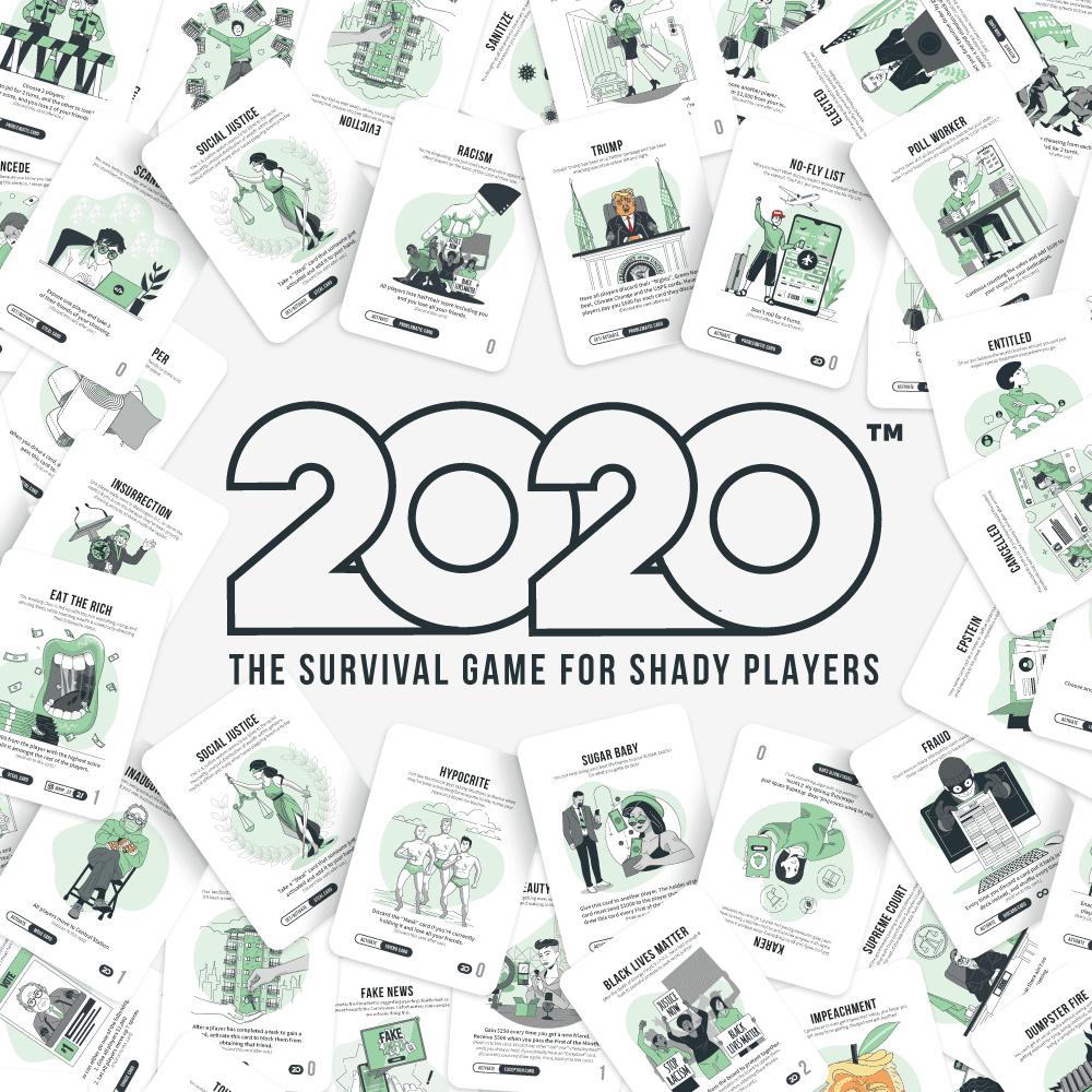 2020: The Board Game doboz