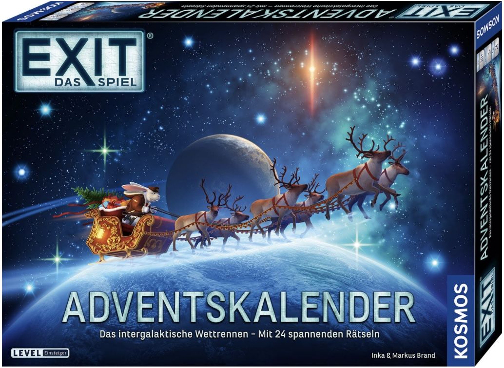 Exit: Das Spiel – Adventskalender 2024: Das intergalaktische Wettrennen