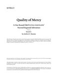 RPG Item: NYR6-01: Quality of Mercy