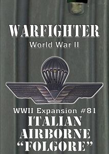 Warfighter: WWII Expansion #81 – Italian Airborne "Folgore"