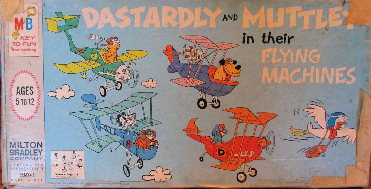 Dastardly and muttley in cheap their flying machines