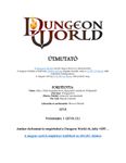 RPG Item: Dungeon World Útmutató