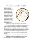 Issue: Warlock's Journal (Issue 16 - Jan 2015)