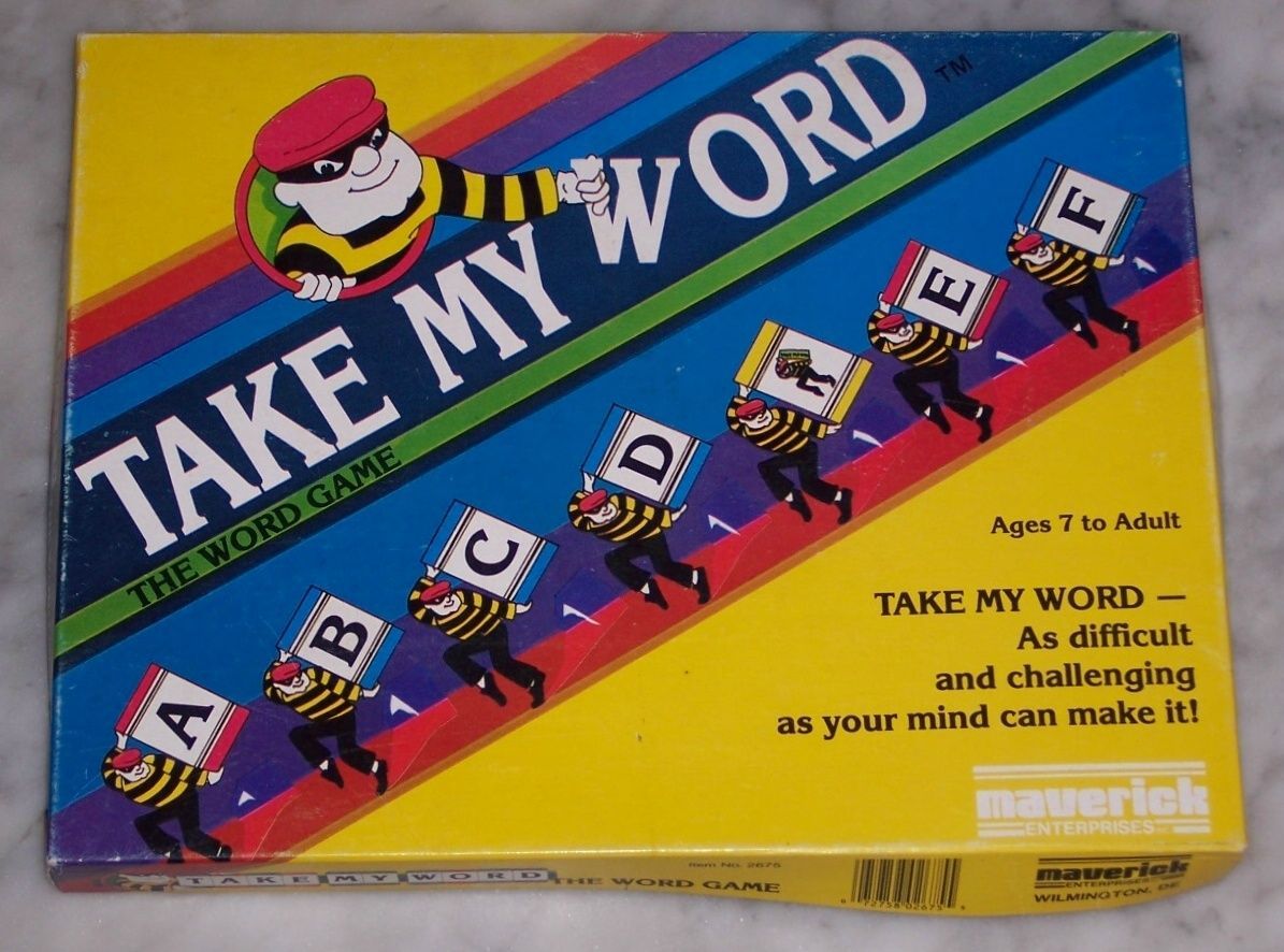 Take My Word box art