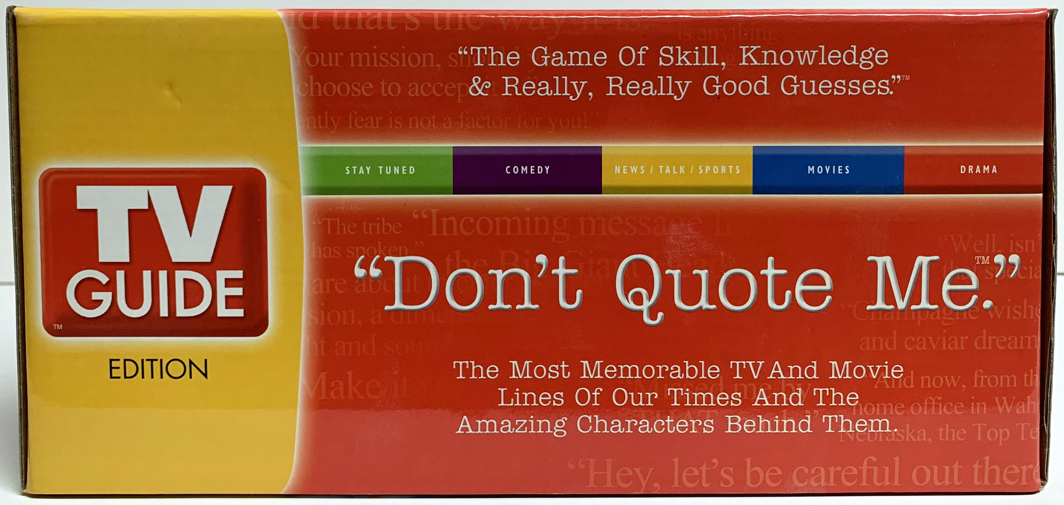Don't Quote Me: TV Guide Edition