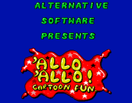 Video Game: 'Allo 'Allo! Cartoon Fun