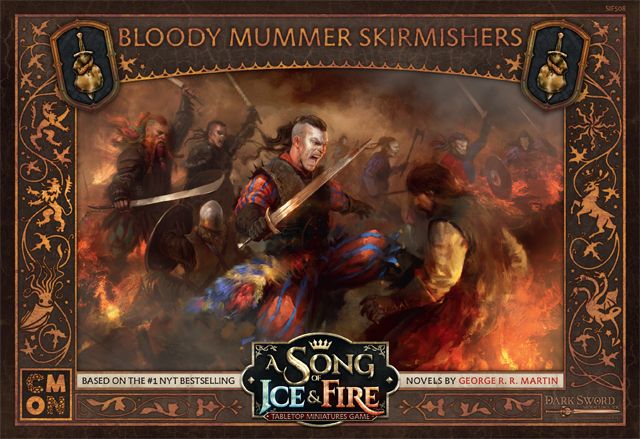 A Song of Ice & Fire: Tabletop Miniatures Game – Bloody Mummer Skirmishers