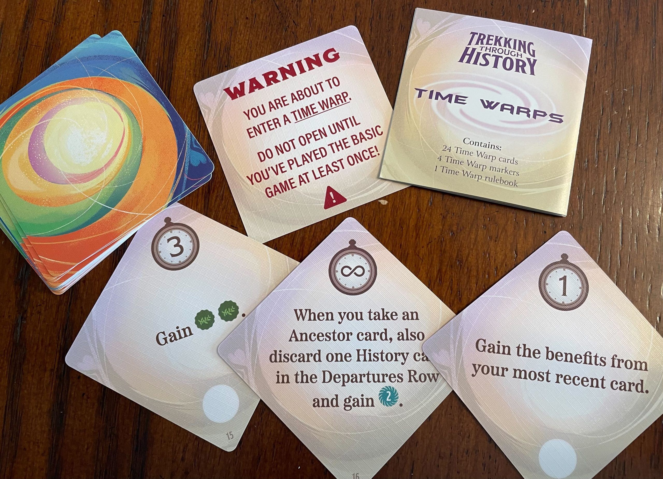 Trekking Through History: Time Warp Expansion box art